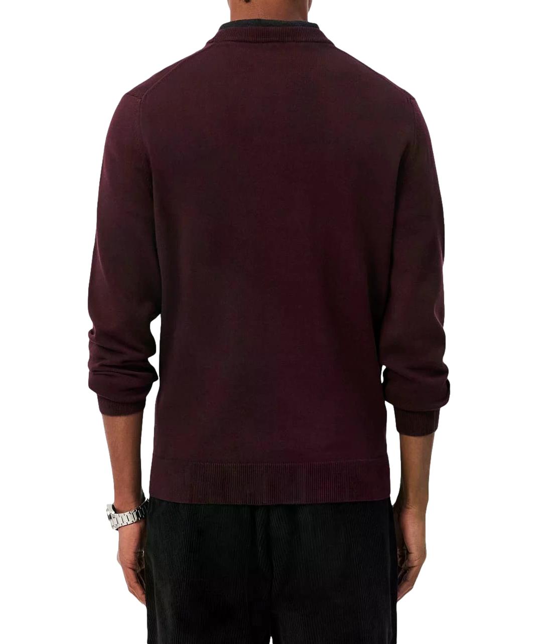 Lacoste Pullover da Uomo - Burgundy - Ah3225