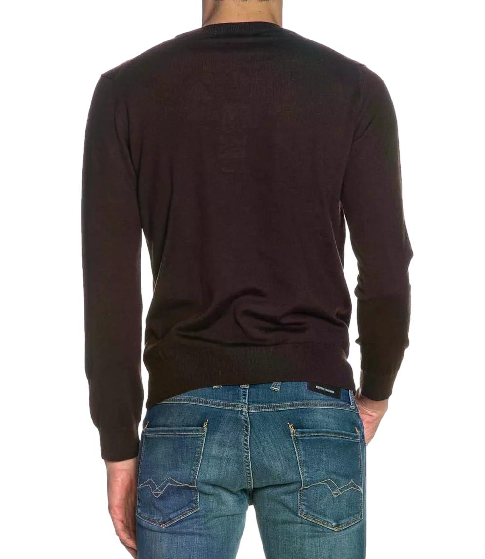 Lacoste Pullover da Uomo - Marrone - Ah3225