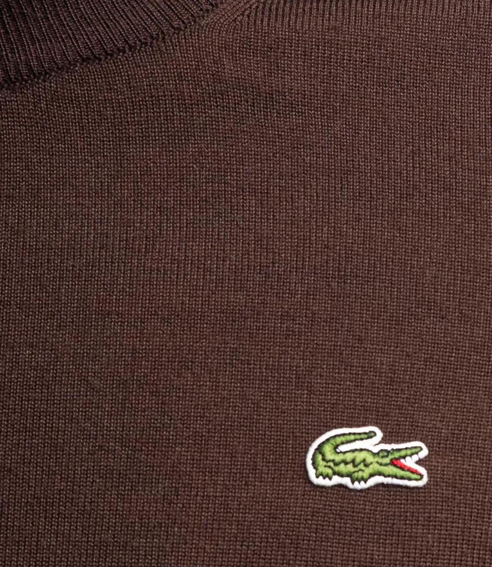 Lacoste Pullover da Uomo - Marrone - Ah3225