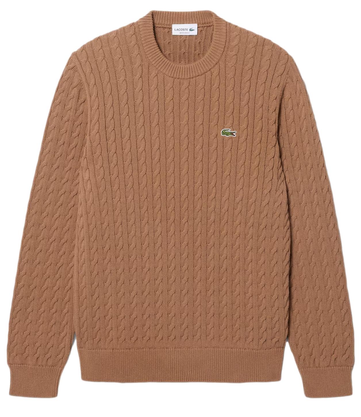 Lacoste Pullover da Uomo - Biscotto - Ah7627