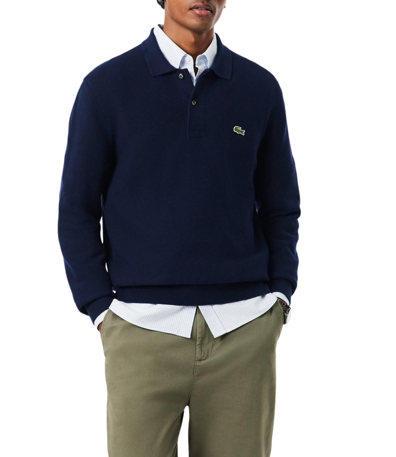 Lacoste Pullover da Uomo - Blu - Ah9904