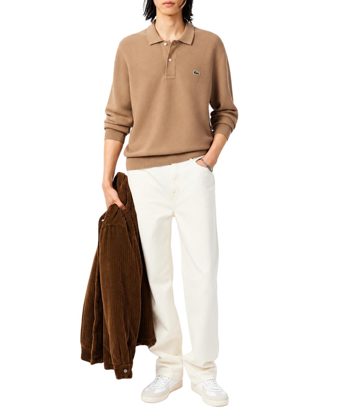Lacoste Pullover da Uomo - Biscotto - Ah9904