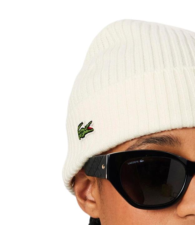 Lacoste Cappello da Uomo - Bianco - Rb0001