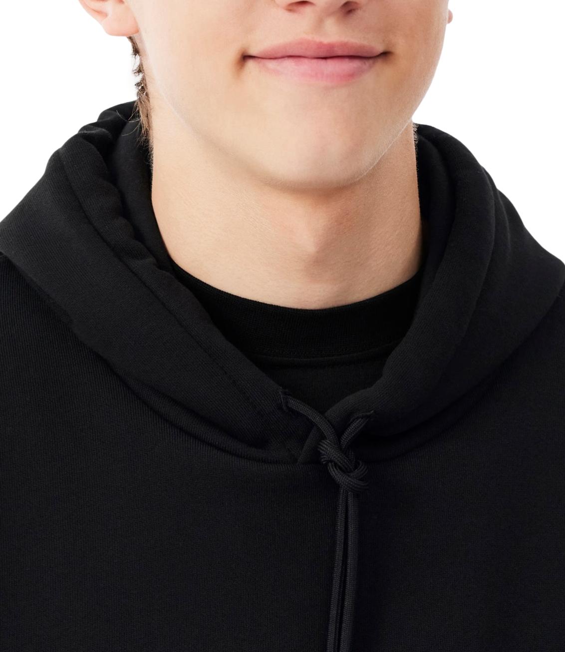 Lacoste Felpa da Uomo - Nero - Sh8863