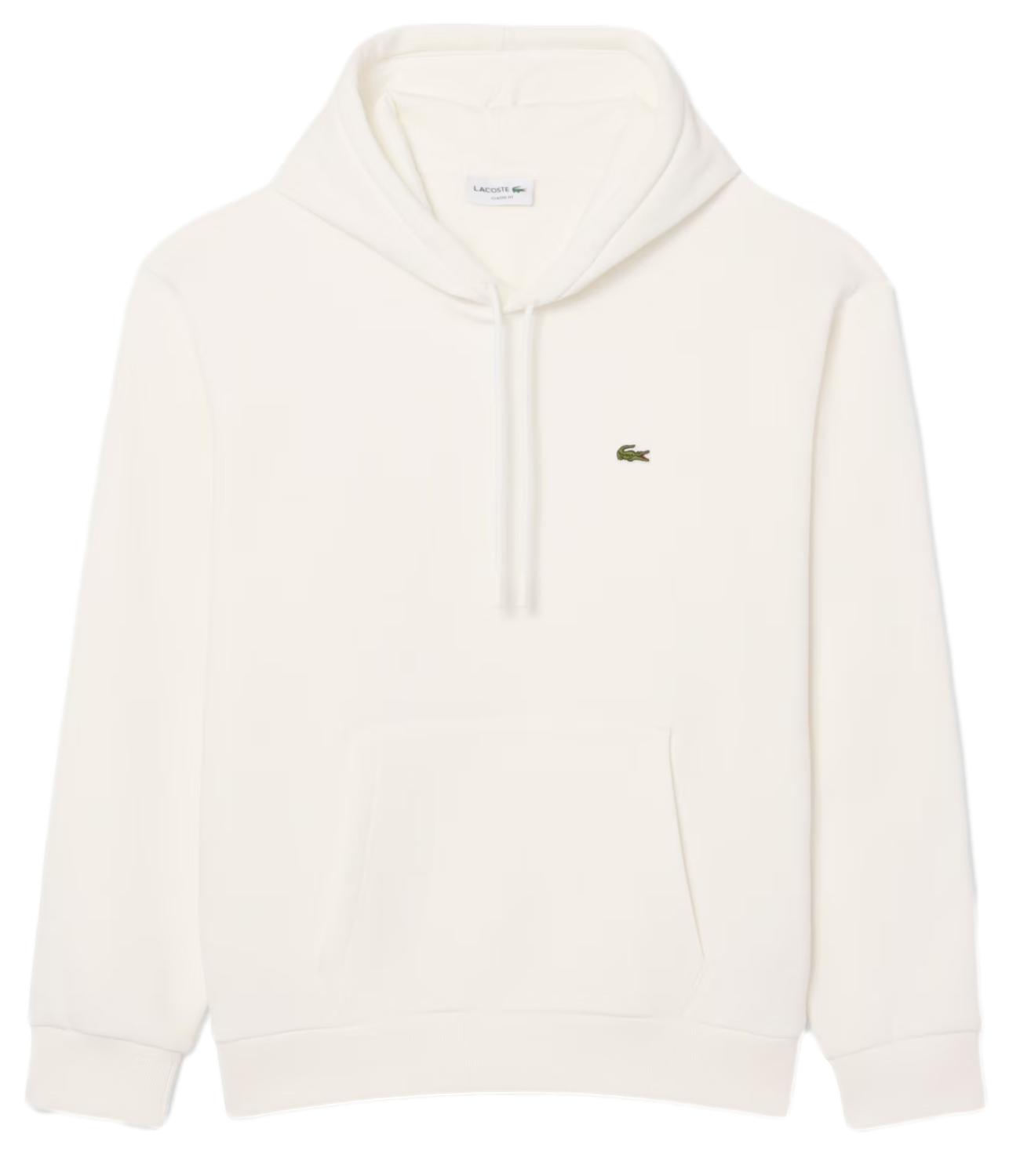 Lacoste Felpa da Uomo - Bianco - Sh8863
