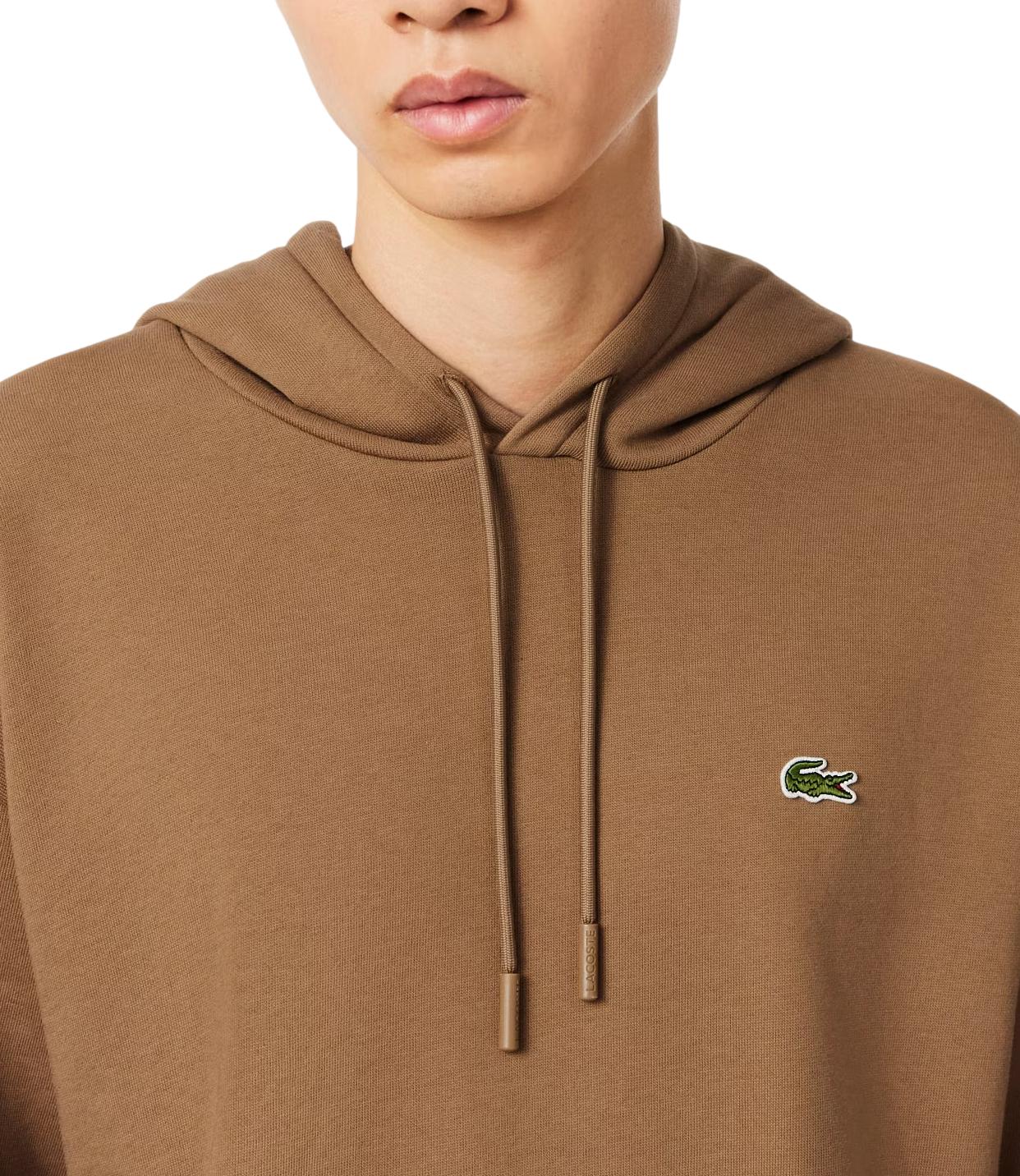 Lacoste Felpa da Uomo - Biscotto - Sh8863