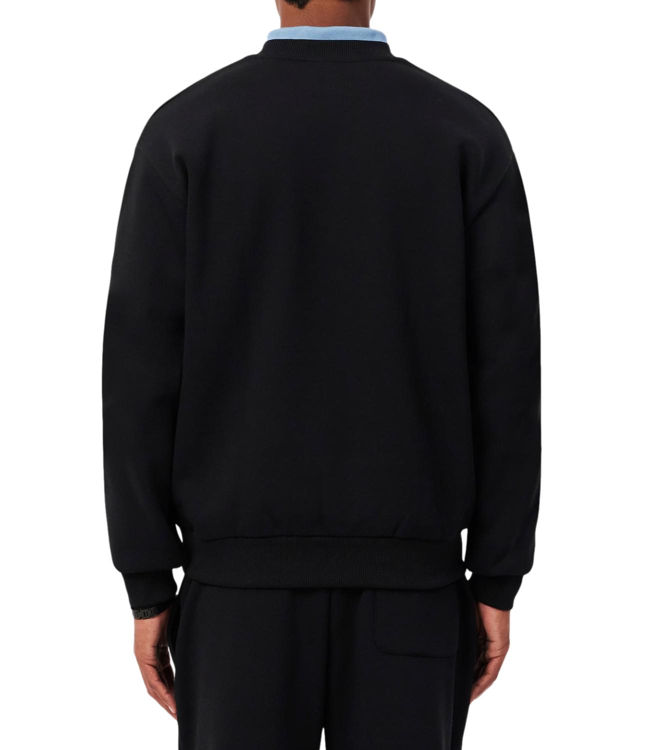 Lacoste Felpa da Uomo - Nero - Sh8868