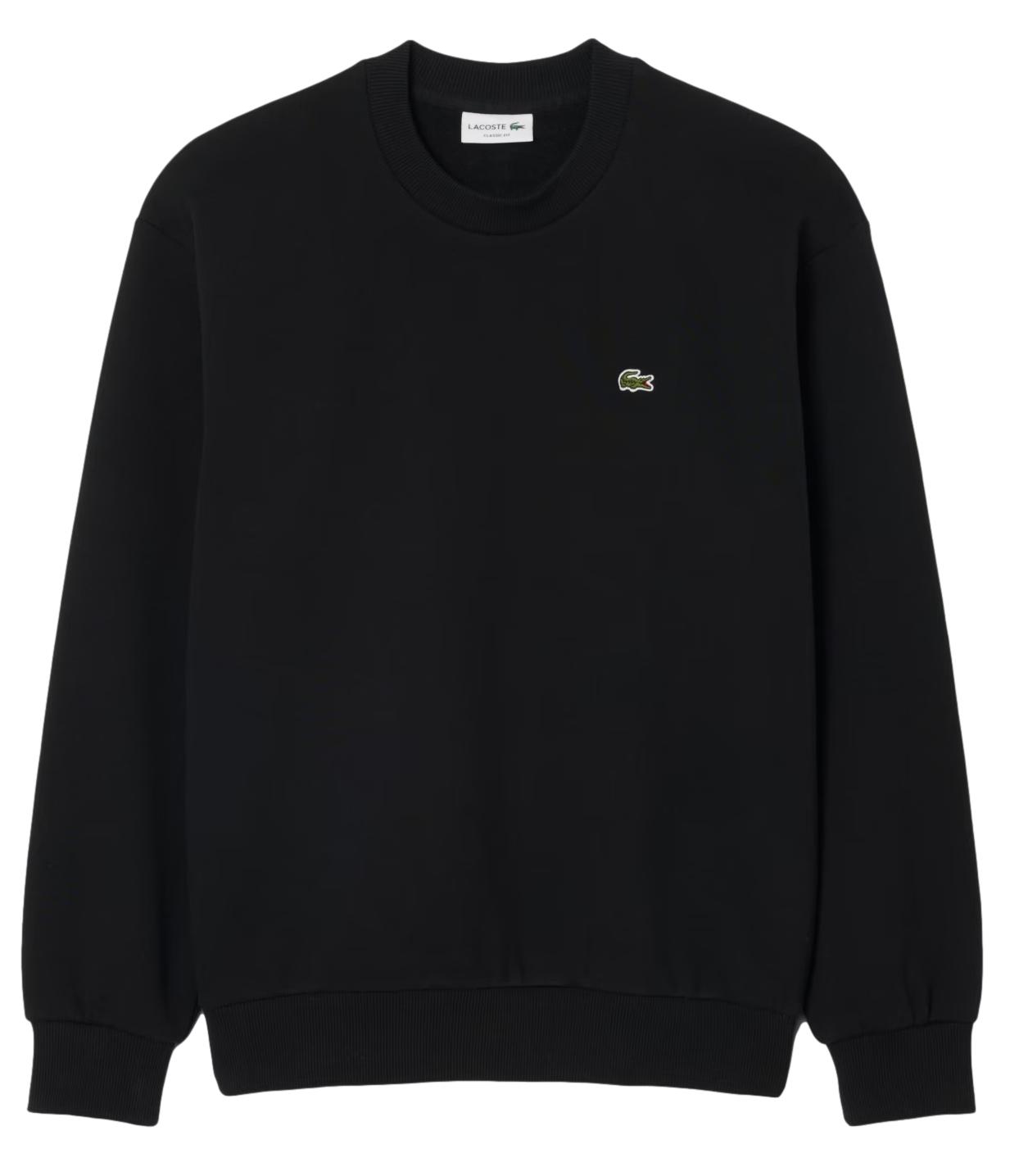 Lacoste Felpa da Uomo - Nero - Sh8868