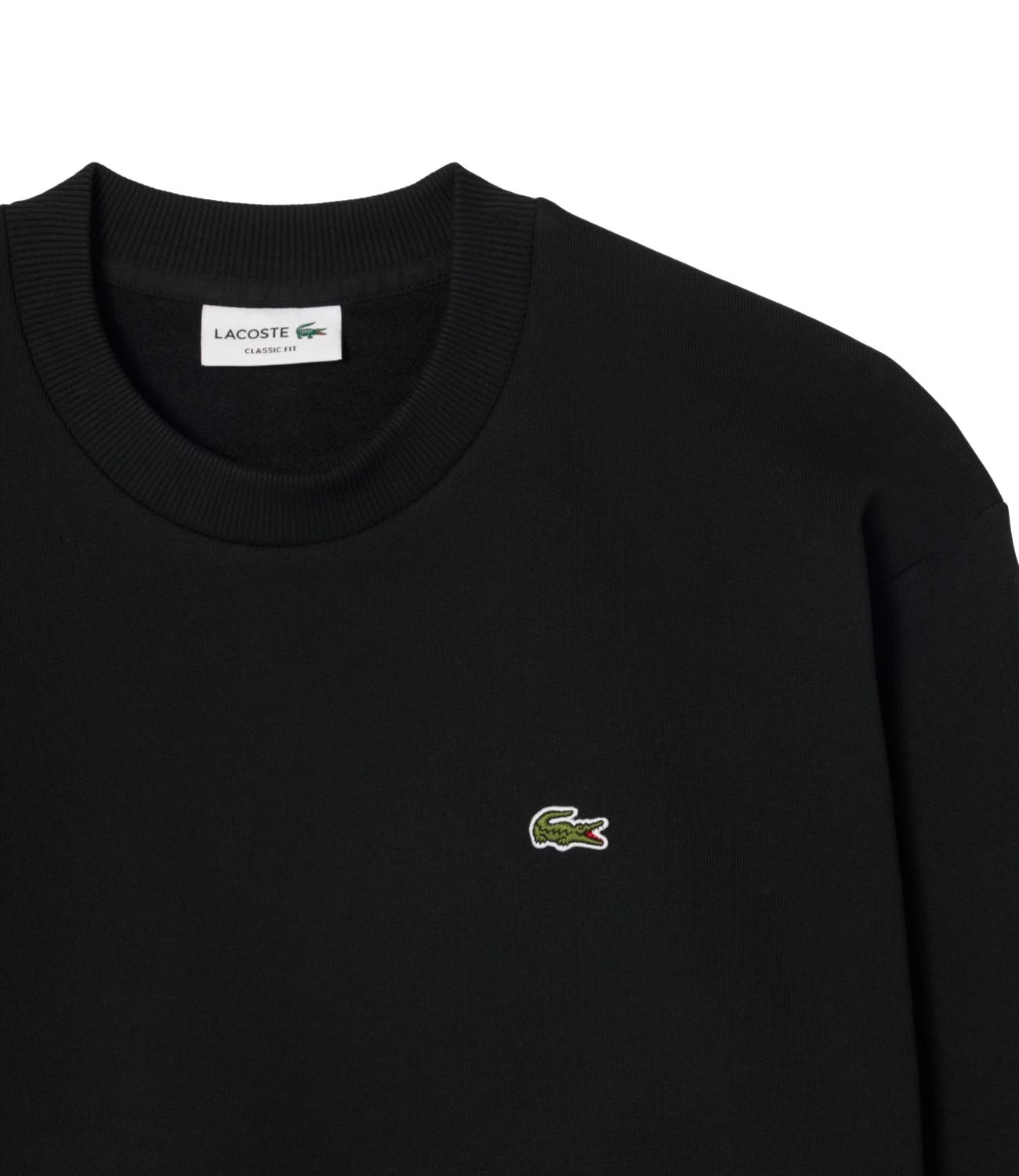 Lacoste Felpa da Uomo - Nero - Sh8868