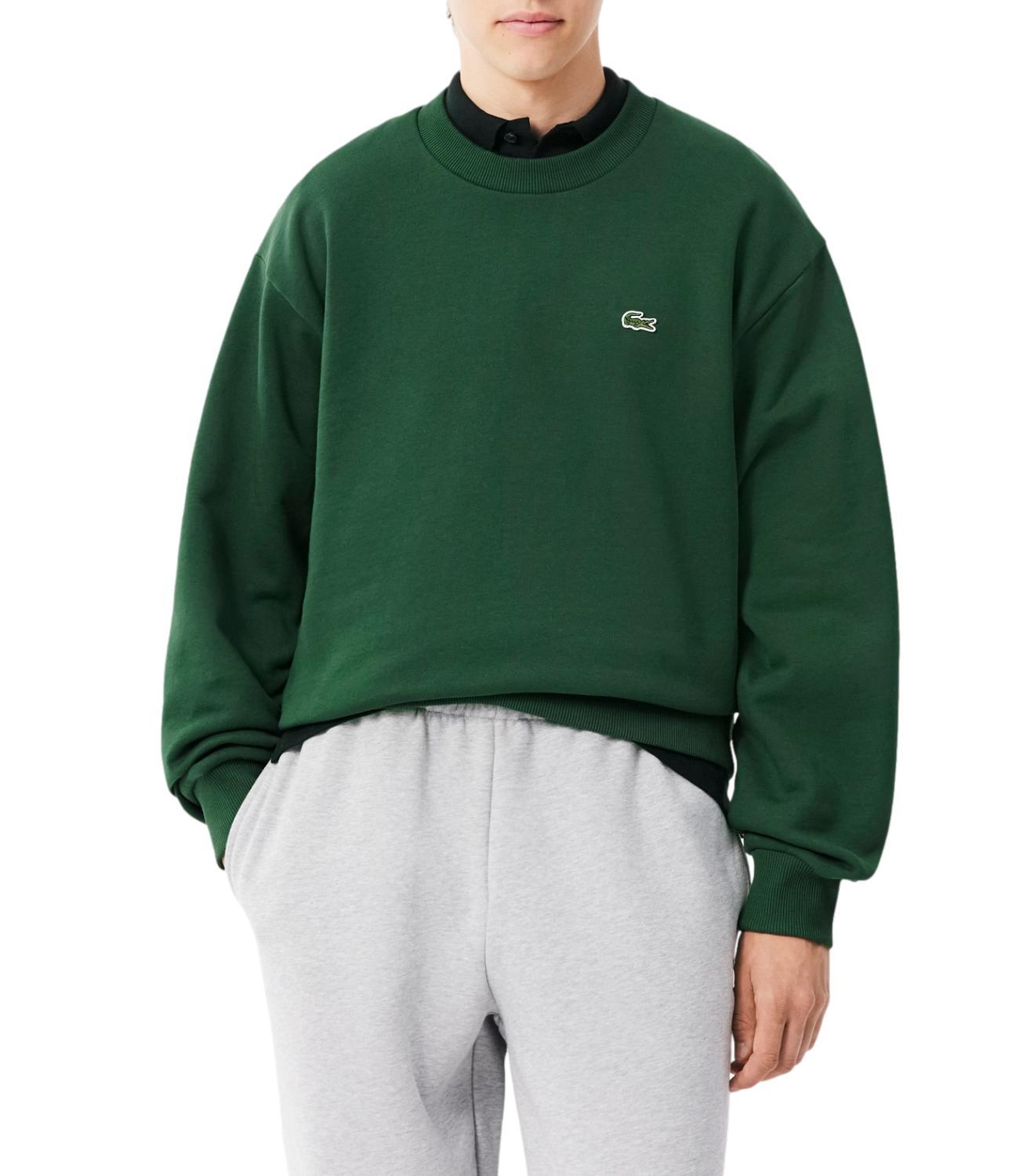 Lacoste Felpa da Uomo - Verde - Sh8868
