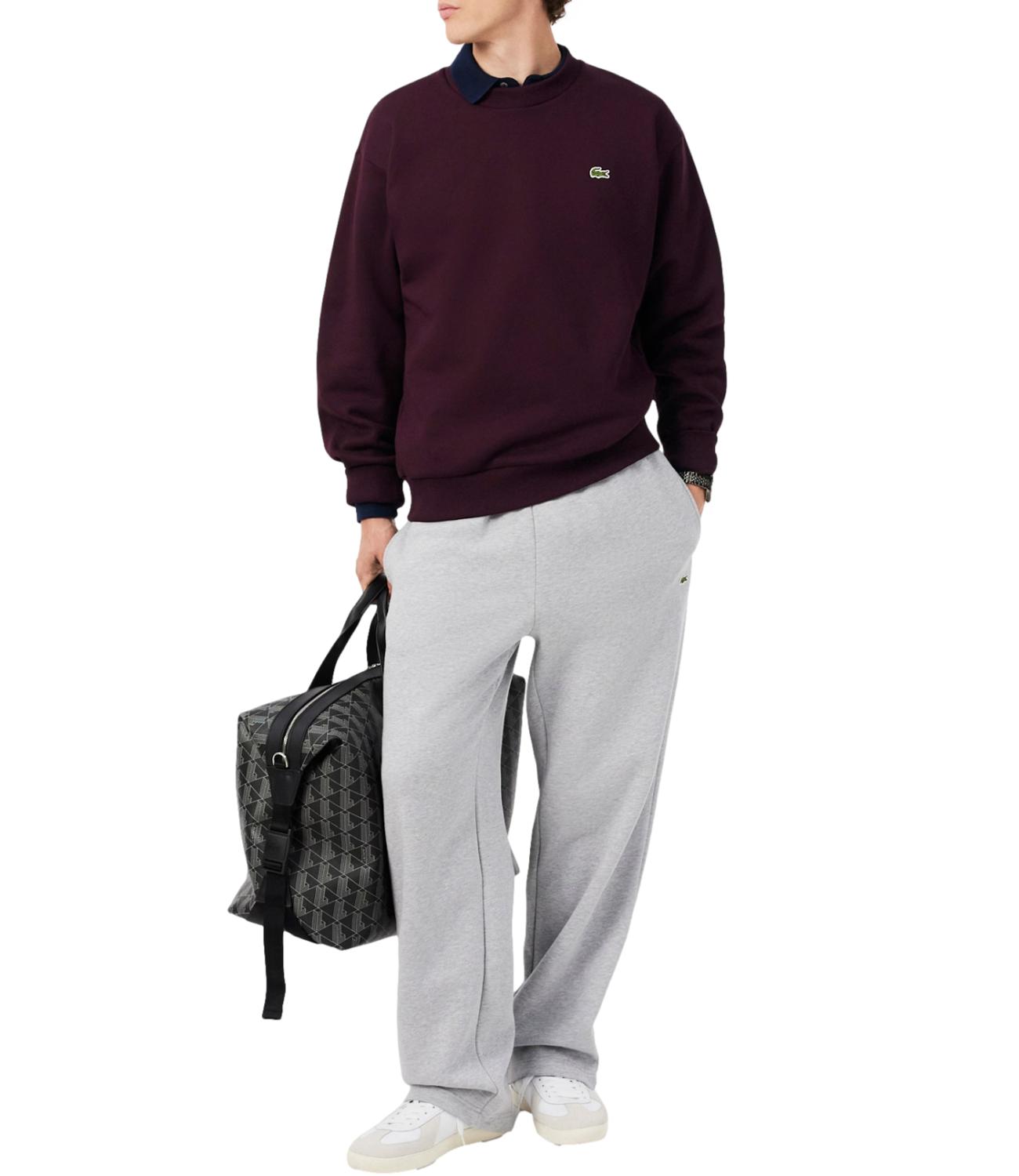 Lacoste Felpa da Uomo - Burgundy - Sh8868