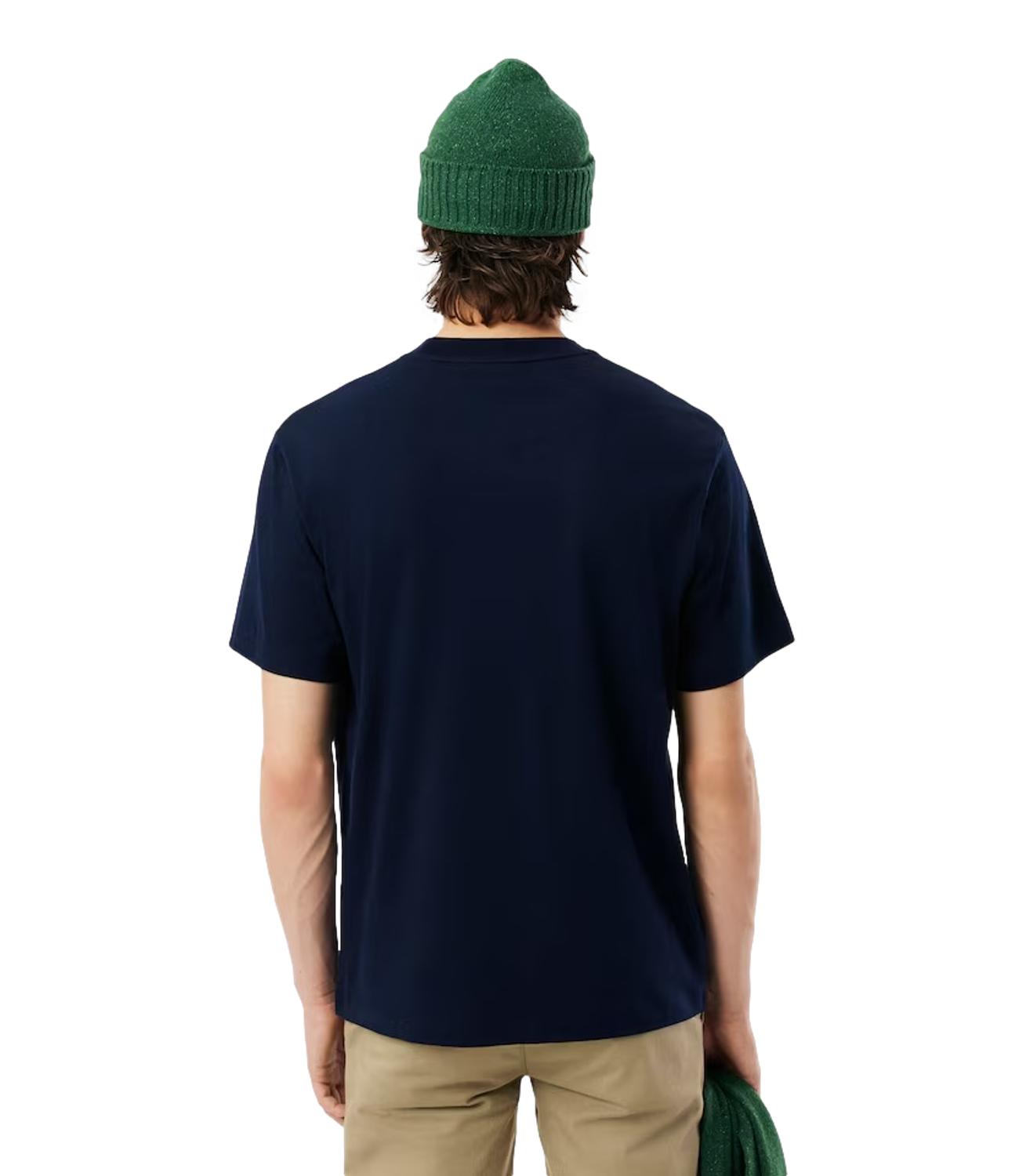 Lacoste T-Shirt da Uomo - Blu - Th7318