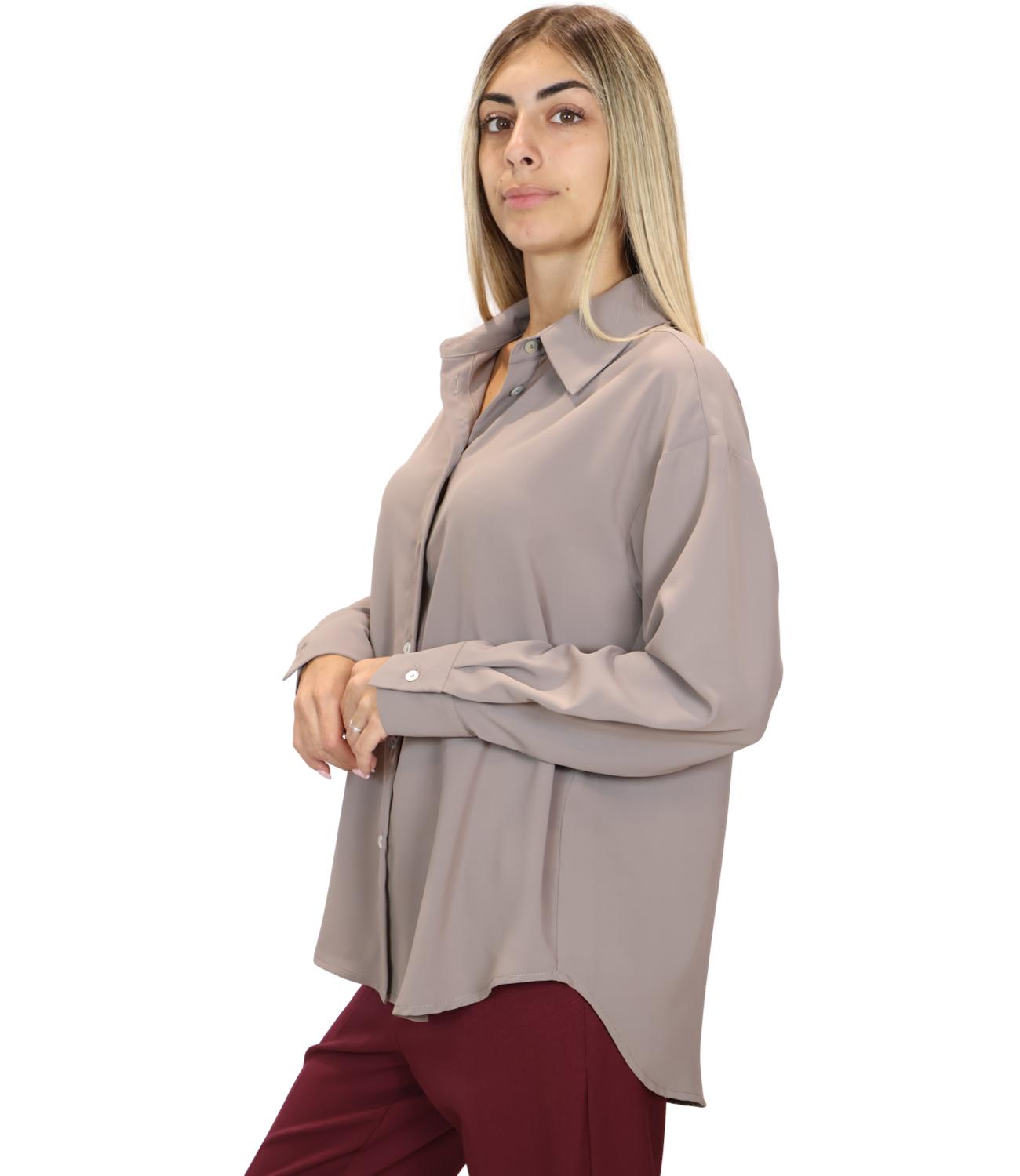 Le Streghe Camicia da Donna - Antracite - A26ad118
