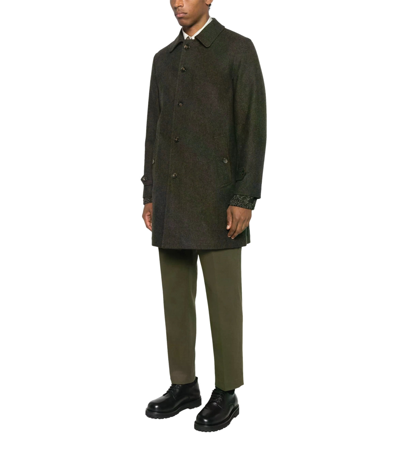 L'impermeabile Impermeabile/Trench da Uomo - Verde - Harry