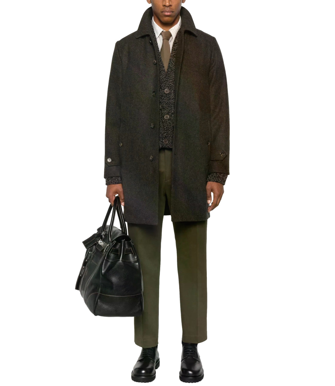 L'impermeabile Impermeabile/Trench da Uomo - Verde - Harry