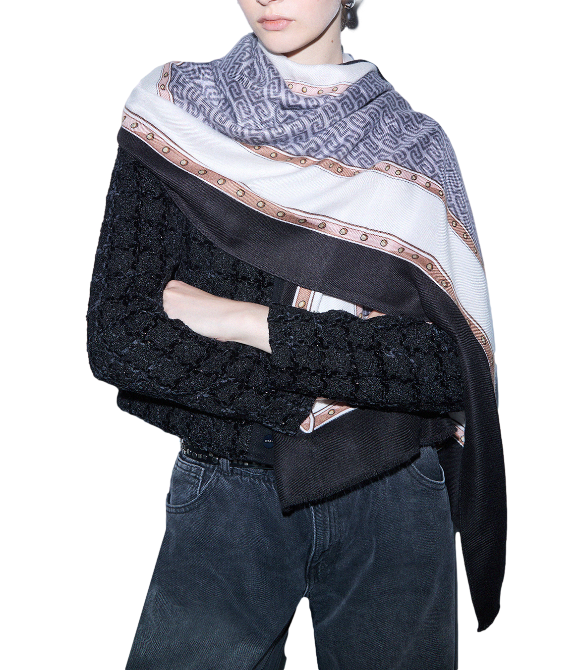 Liu jo Sciarpa/Foulard da Donna - Nero - 2f6066t2738