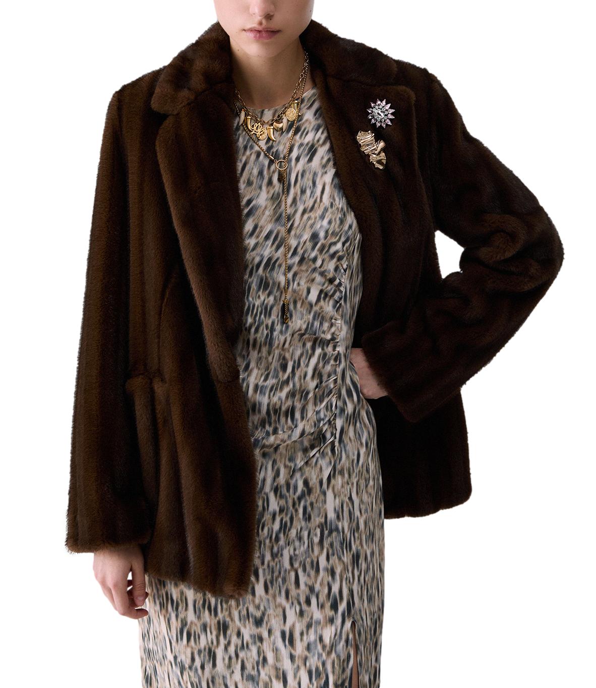 Liu jo Giubbotto da Donna - Marrone Visone - Cf6018es046
