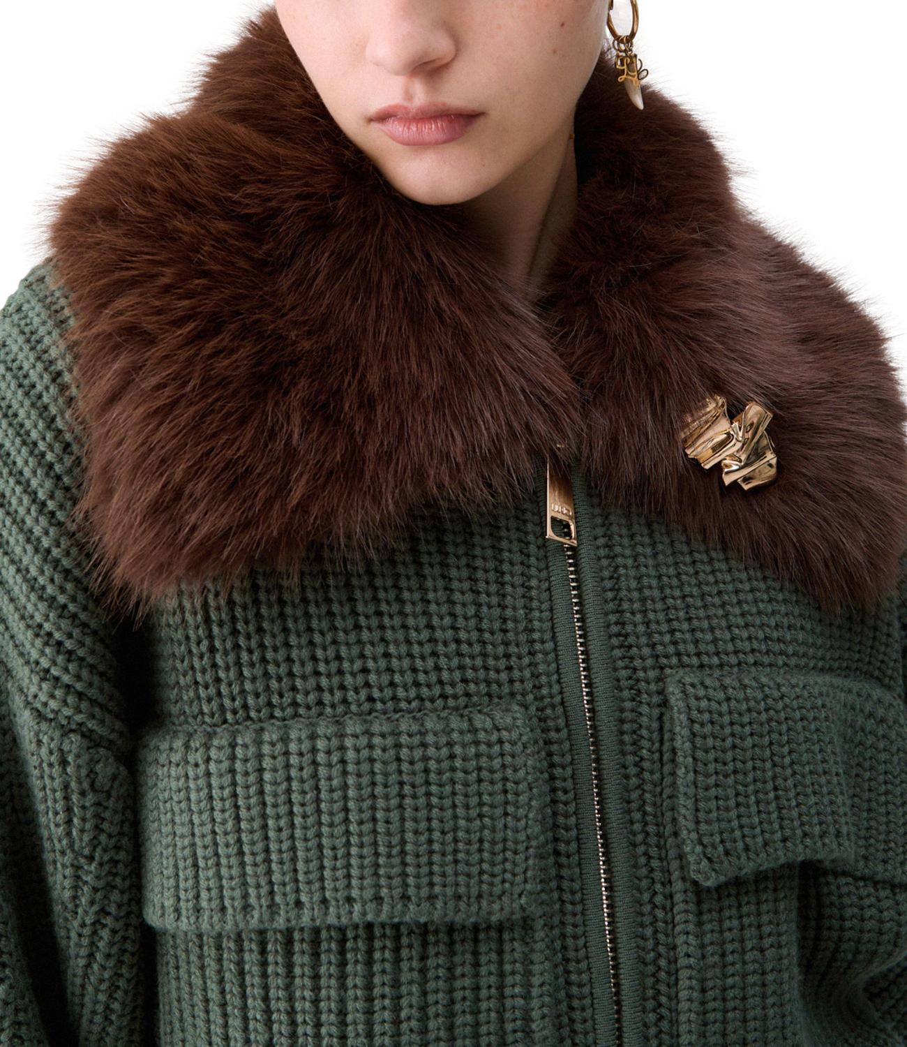 Liu jo Cappotto da Donna - Dark Green - Cf6038ma22s