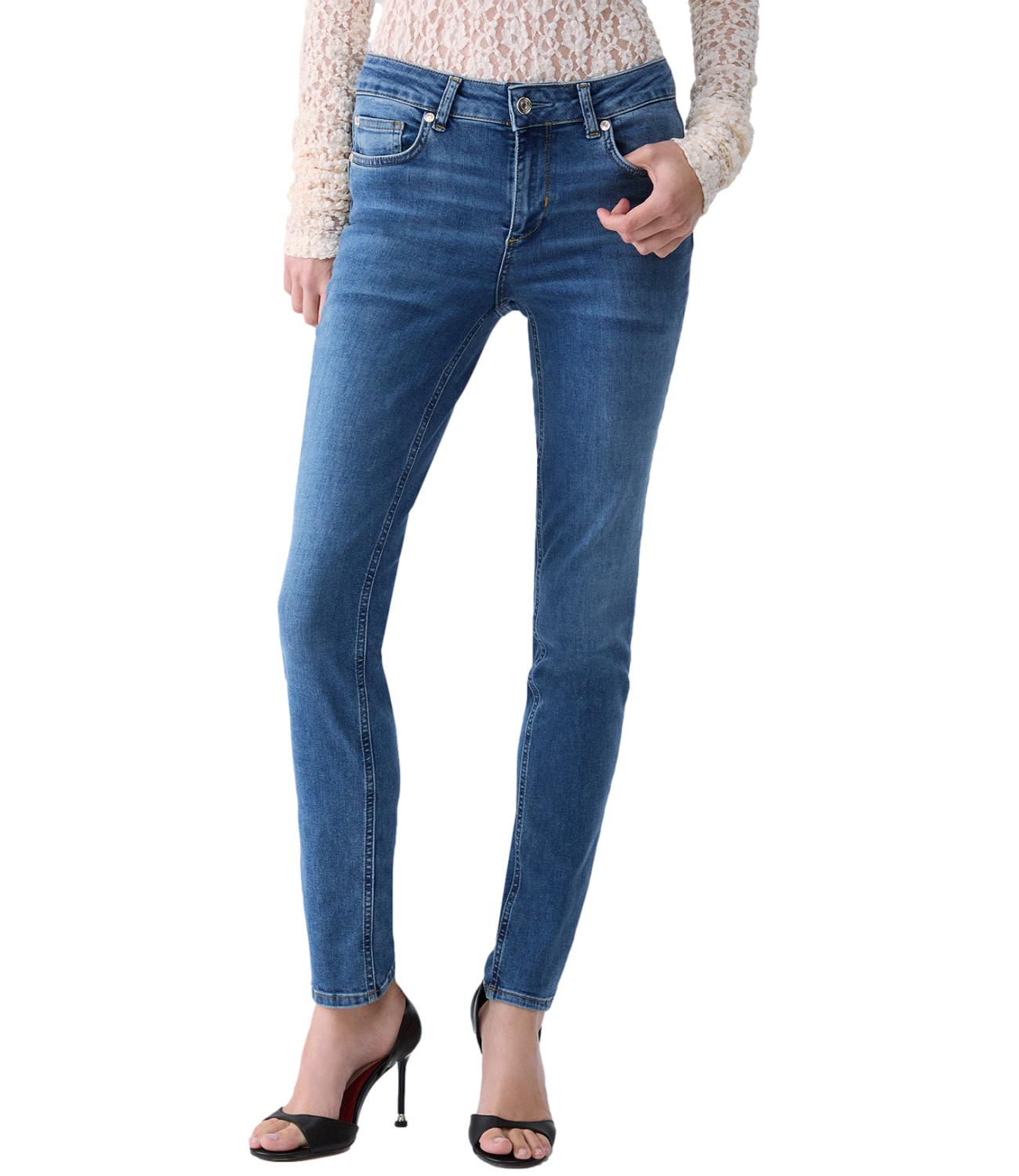 Liu jo Pantalone da Donna - Denim Blue Hope Wash - Uf6002d0357