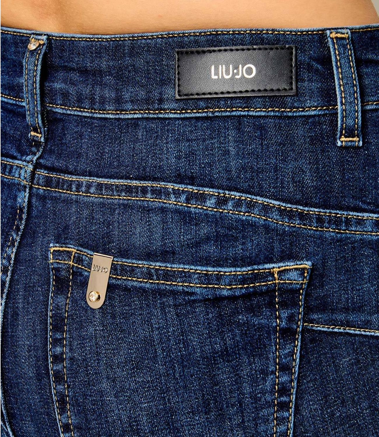Liu jo Pantalone da Donna - Den.blue Jolie Wash - Uf6094d0328