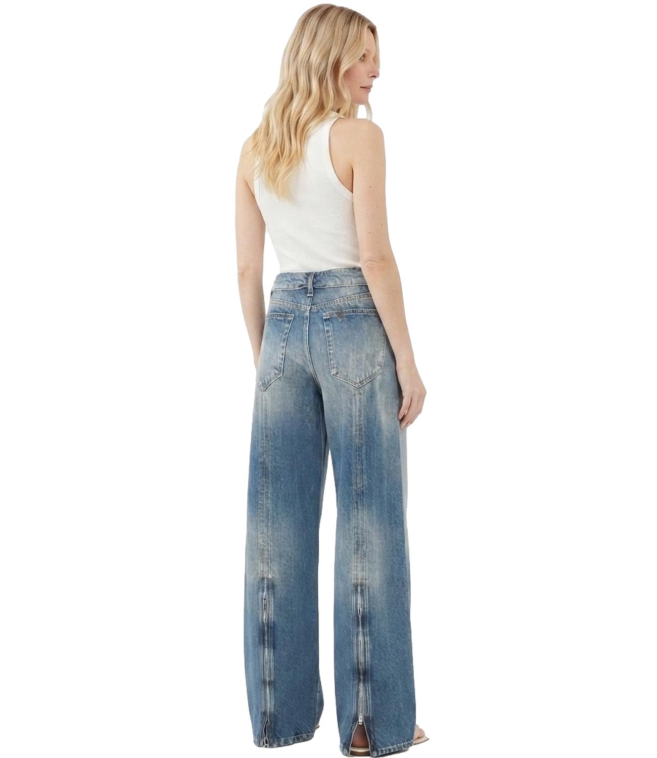 Liu jo Jeans da Donna - Den.blue Vint.zip Wa - Uf6500d0396