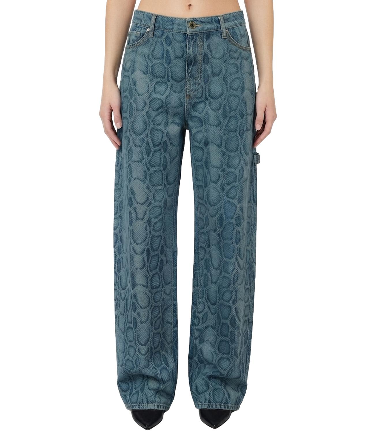 Liu jo Jeans da Donna - Den.blue Summ.animal - Uf6519d0397