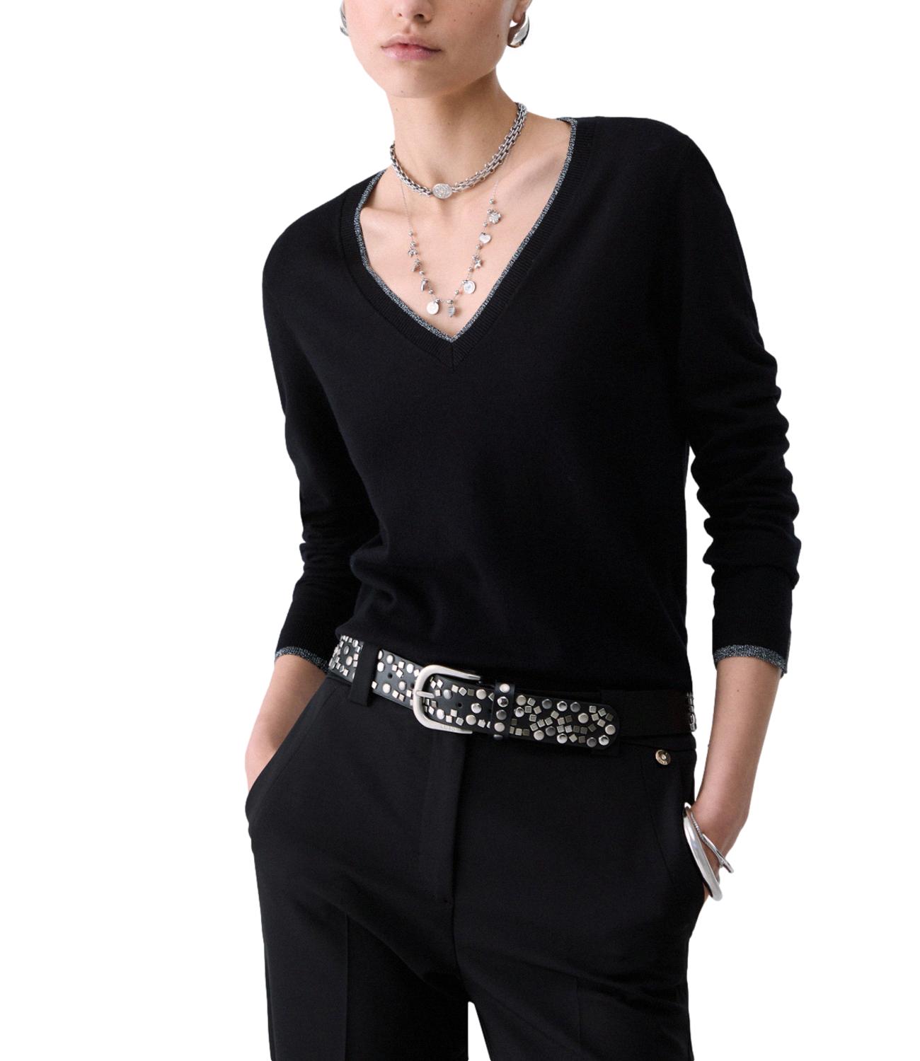 Liu jo Maglia da Donna - Nero - Wf6012ms49i