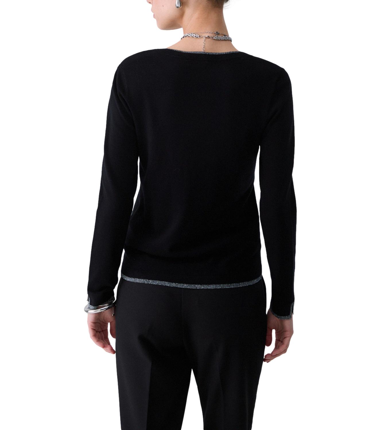 Liu jo Maglia da Donna - Nero - Wf6012ms49i