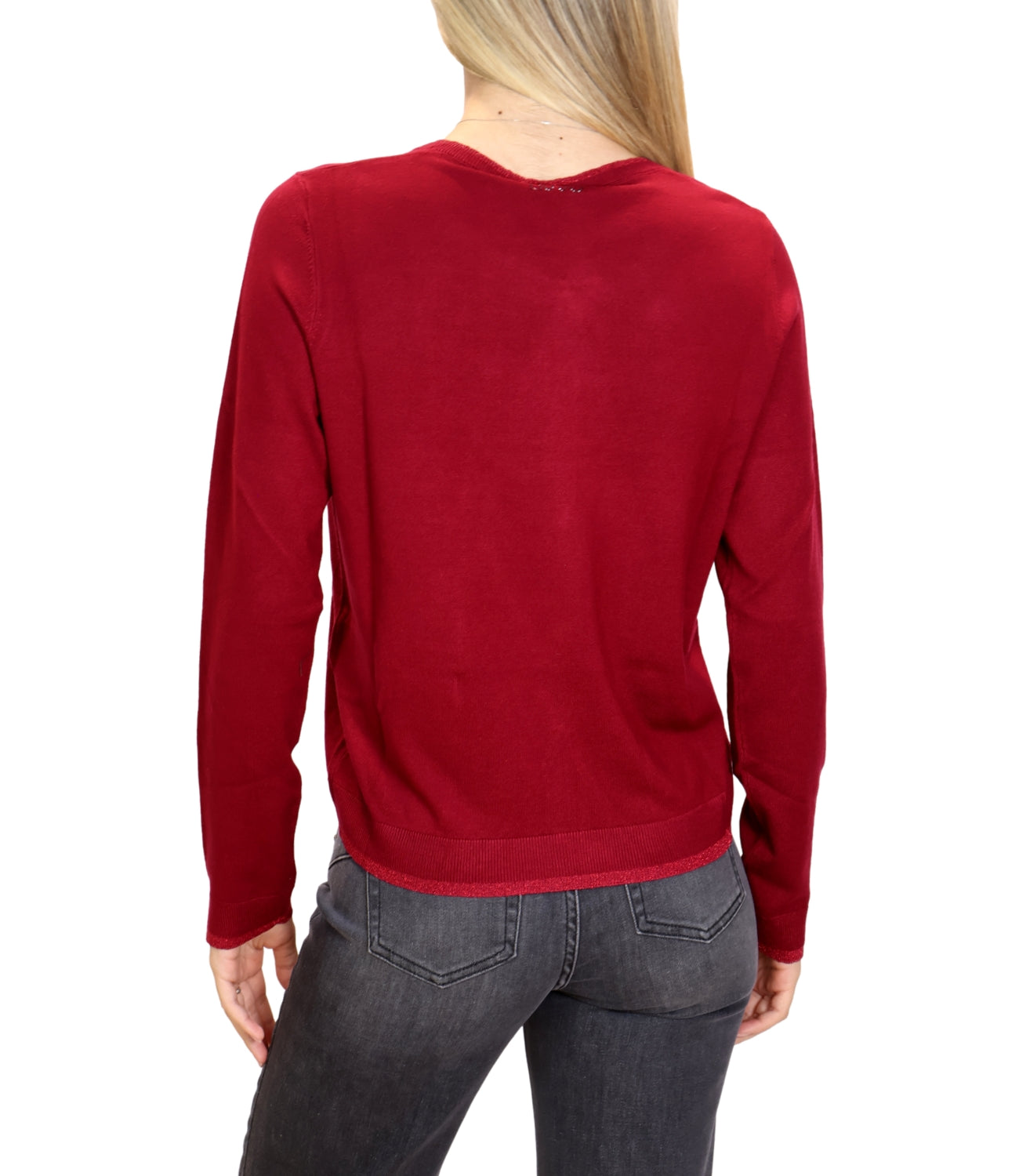 Liu jo Cardigan da Donna - Scarlet - Wf6014ms49i