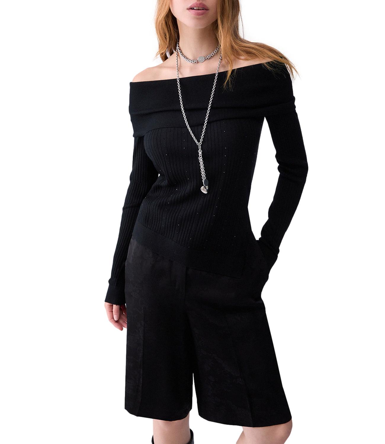 Liu jo Maglia da Donna - Nero - Wf6099ma77q