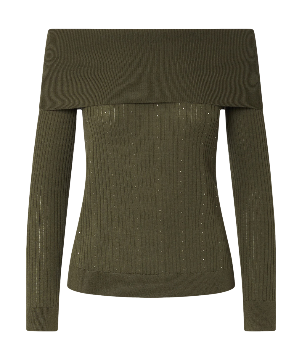 Liu jo Maglia da Donna - Verde Alpino - Wf6099ma77q