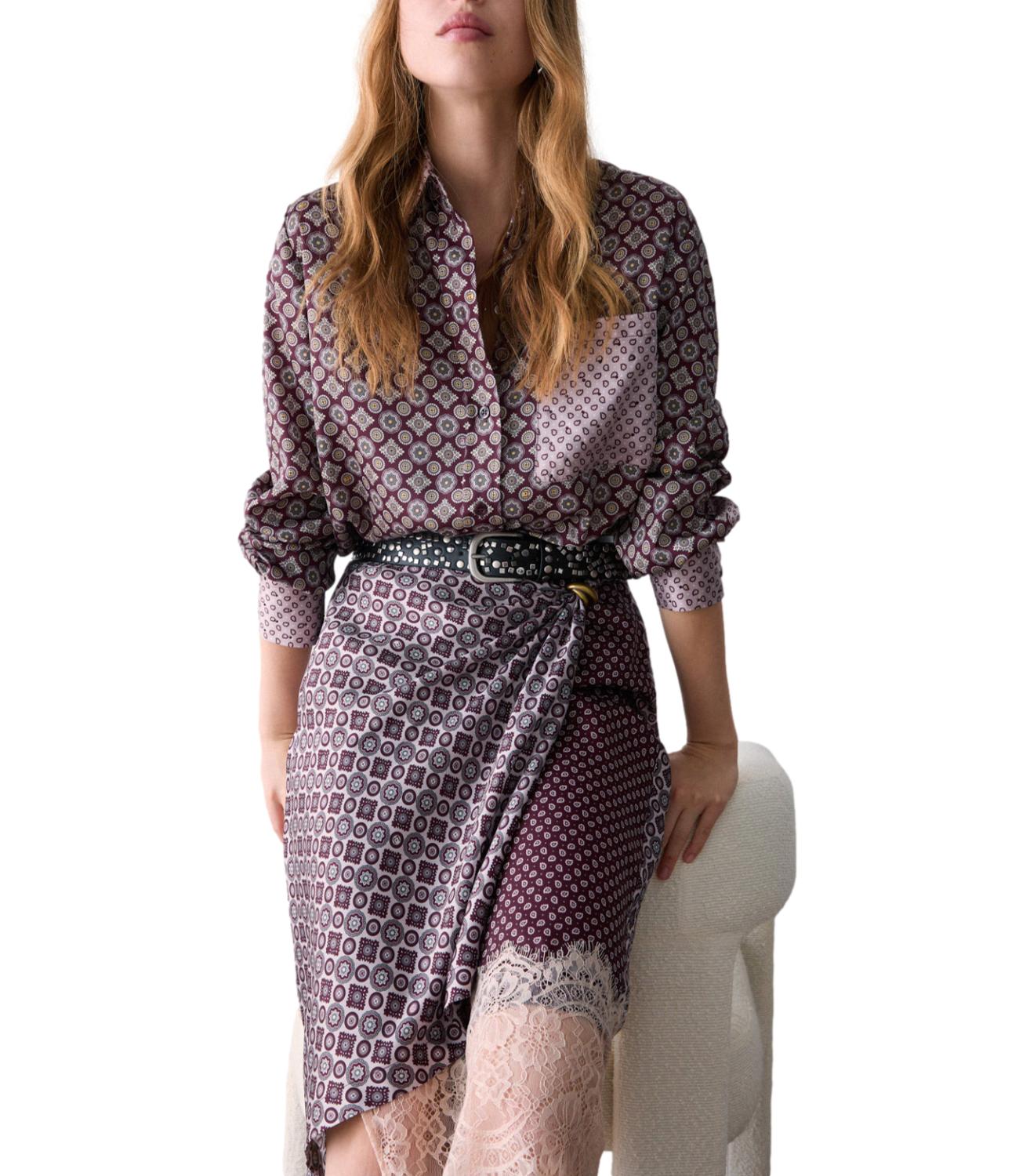 Liu jo Camicia da Donna - Big Auberg Geom/sm L - Wf6198ts531