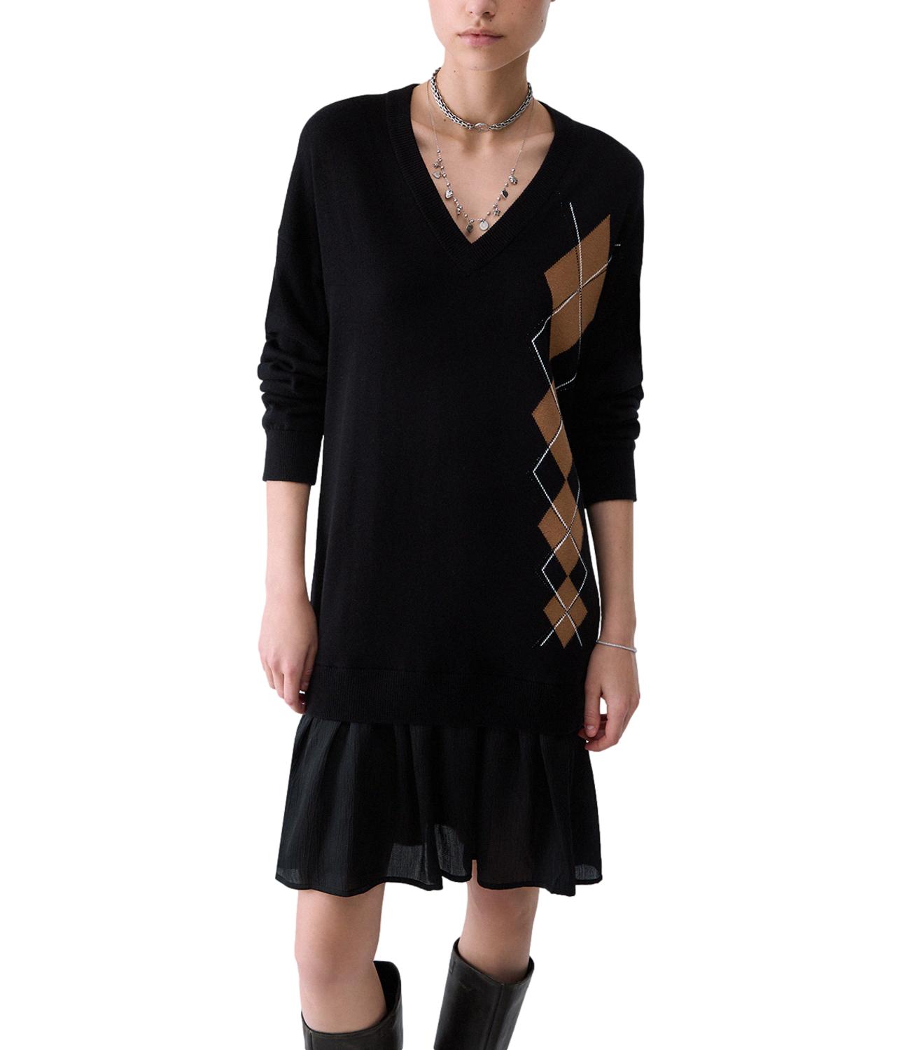 Liu jo Abito da Donna - Ballantyne Black/bei - Wf6232ma16r