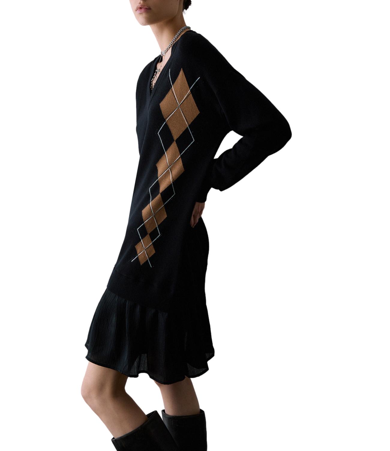 Liu jo Abito da Donna - Ballantyne Black/bei - Wf6232ma16r