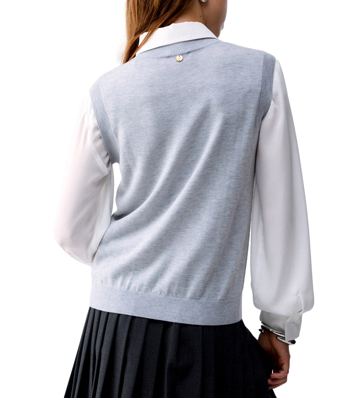 Liu jo Maglia da Donna - Ballantyne L.gray/bc - Wf6289ma16r
