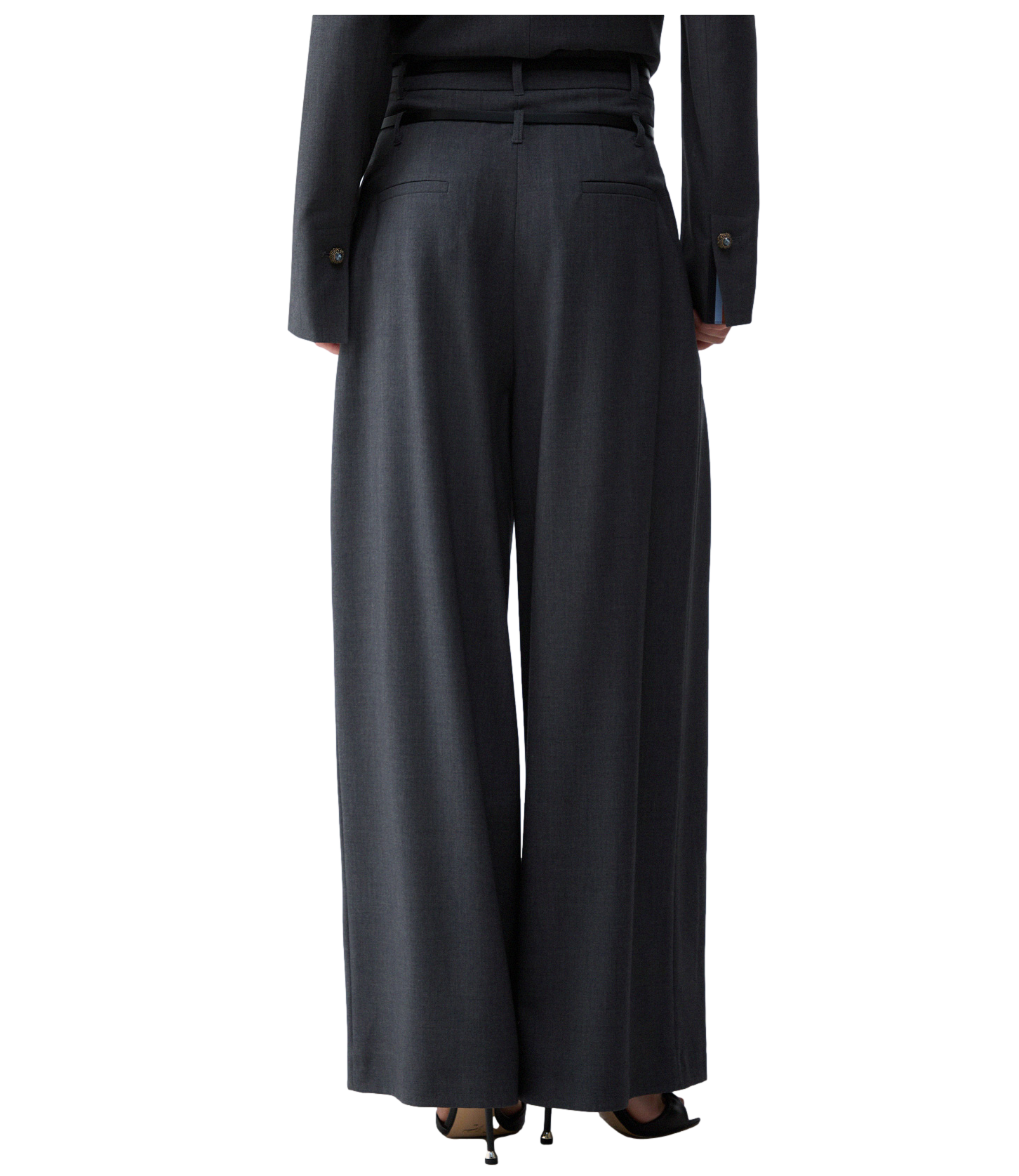 Liu jo Pantalone da Donna - Dark Grey Melange - Wf6309t743a