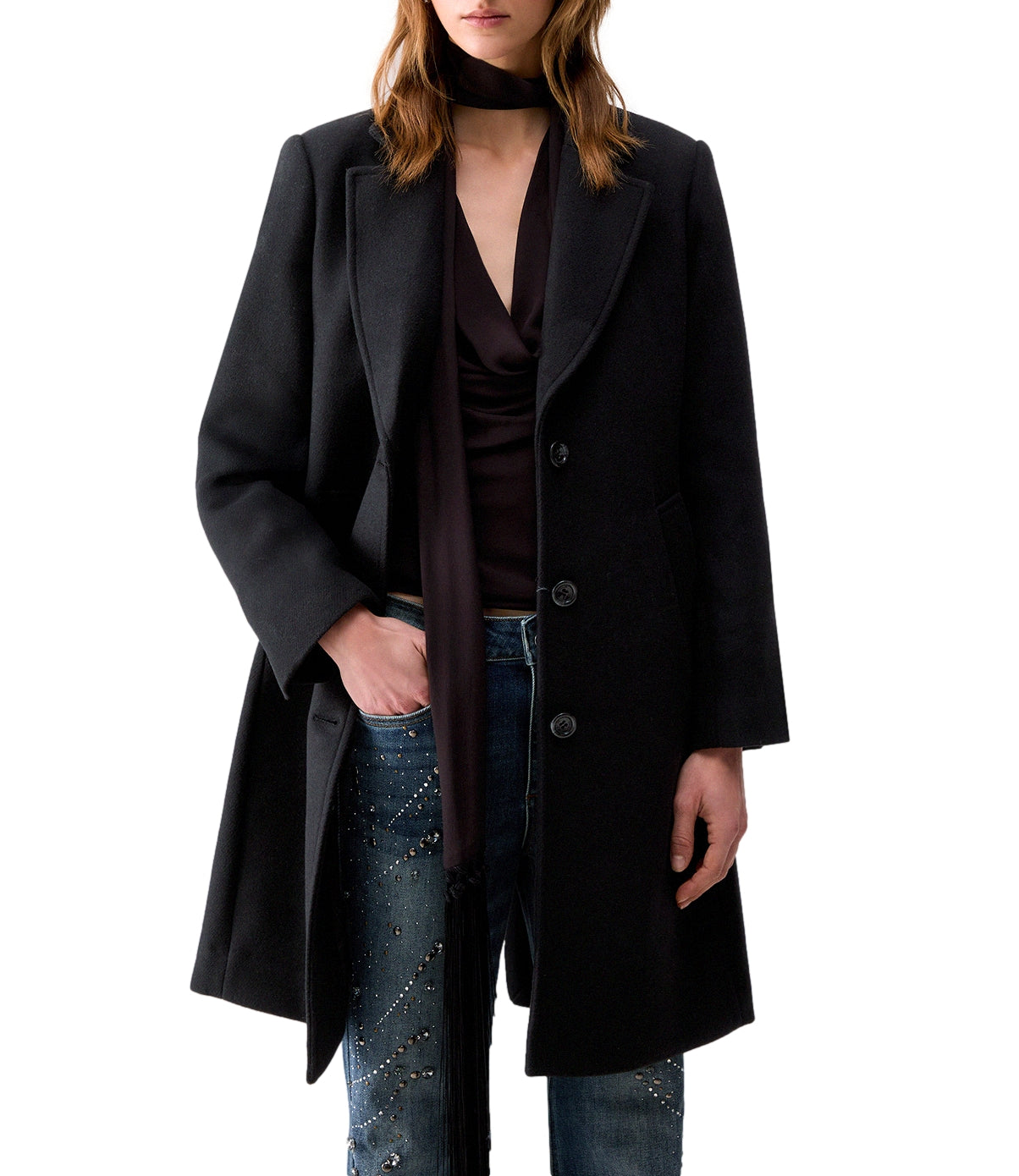 Liu jo Cappotto da Donna - Nero - Wf6411t720a