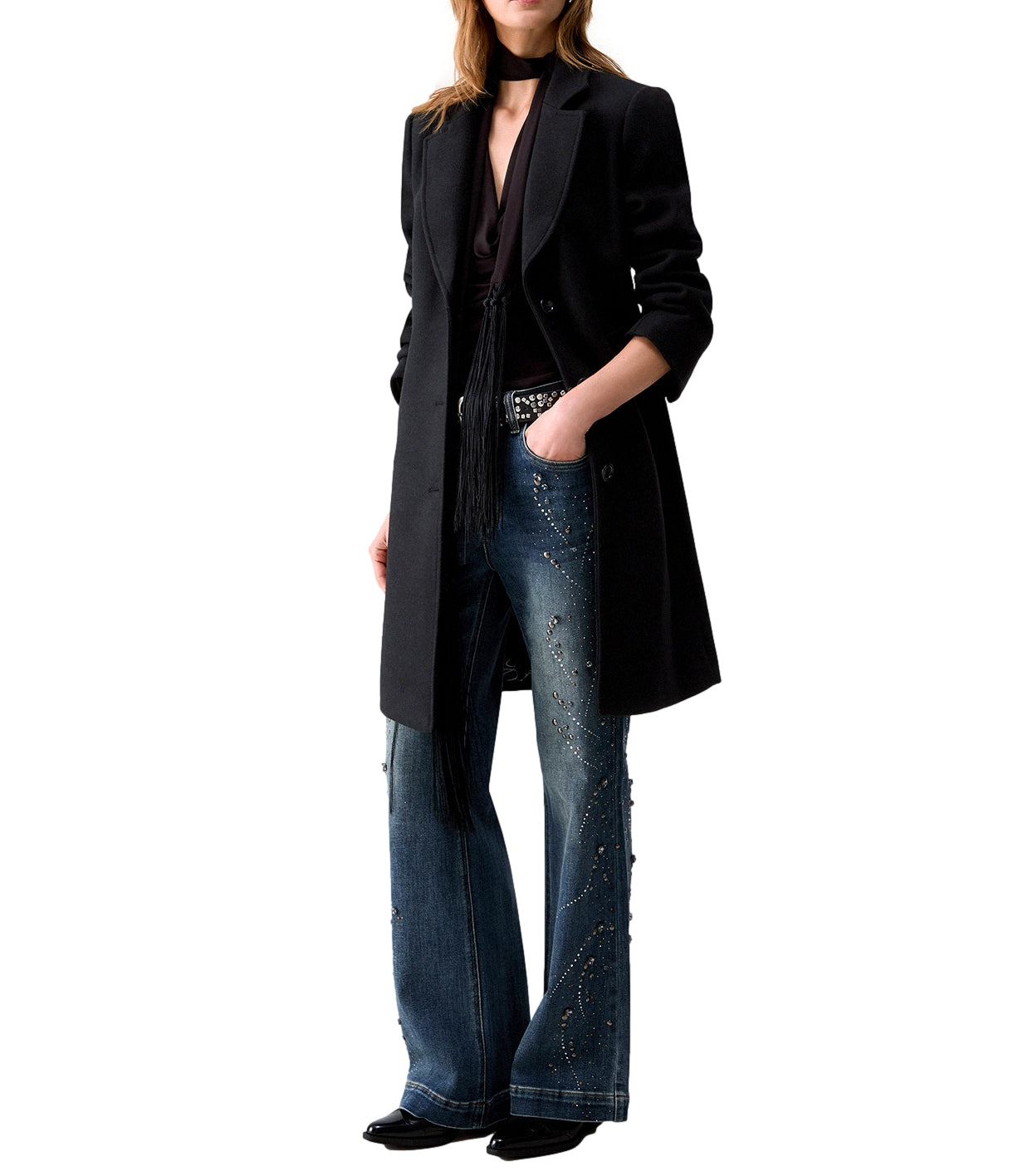Liu jo Cappotto da Donna - Nero - Wf6411t720a