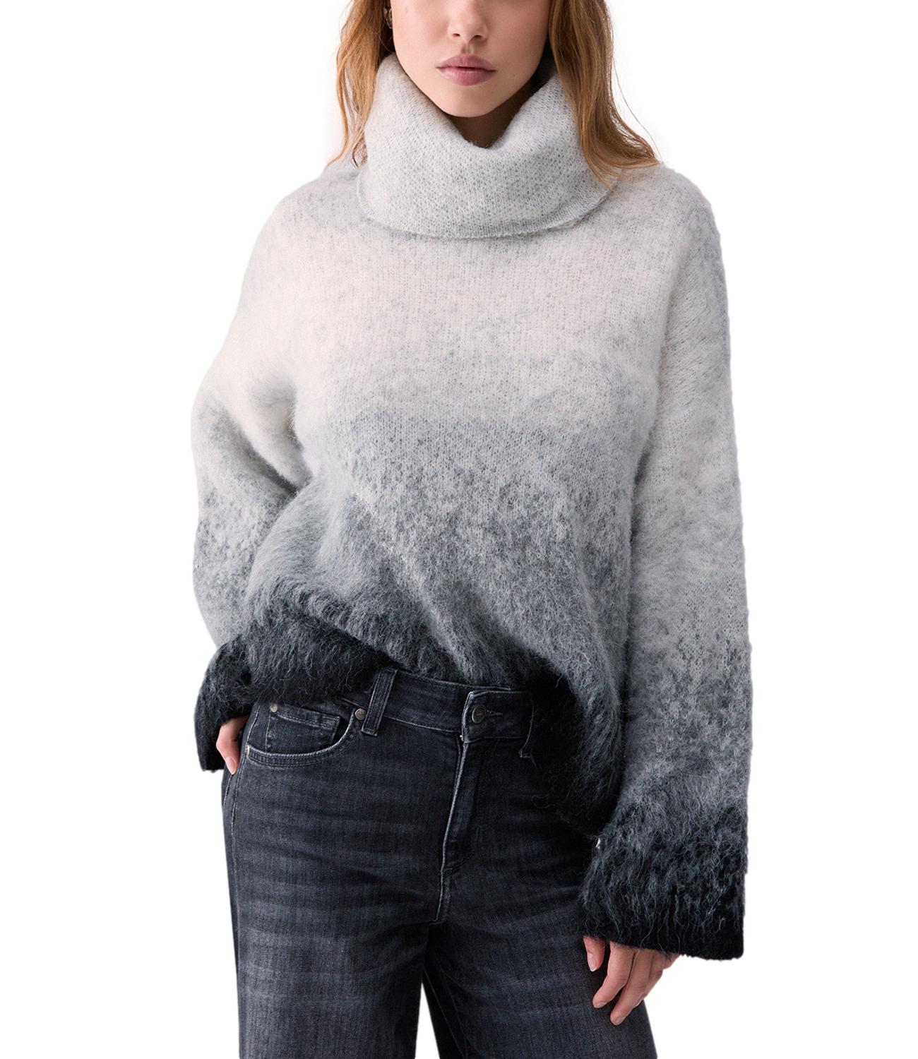 Liu jo Maglia da Donna - Gray Alpaca Degrade - Wf6426ma58p