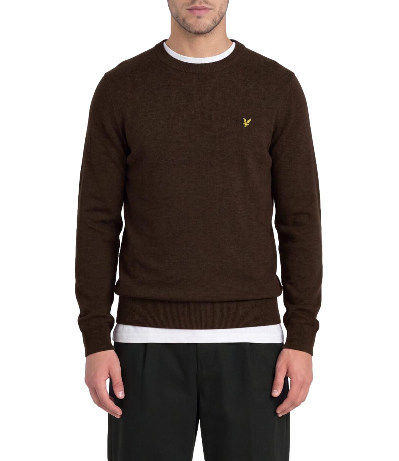 Lyle & Scott Maglia da Uomo - Ebony - 263mlskn2114vc