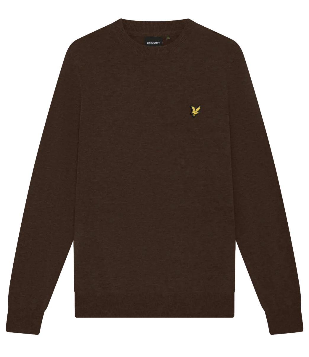 Lyle & Scott Maglia da Uomo - Ebony - 263mlskn2114vc