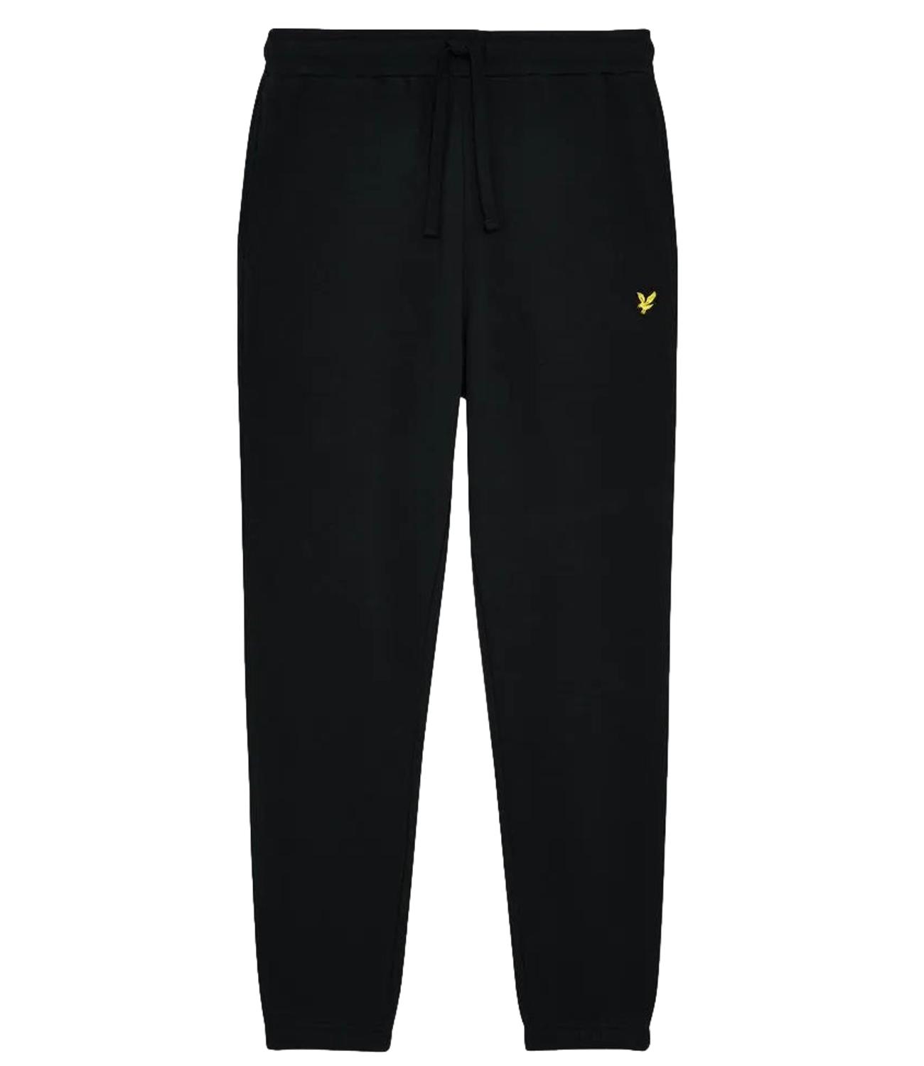 Lyle & Scott Pantalone da Uomo - Jet Black - 263mlstr2117ita