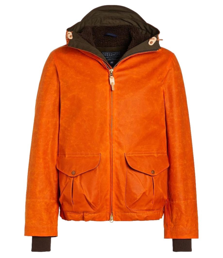 Manifattura Ceccarelli Giacca da Uomo - Orange - 7066-wx