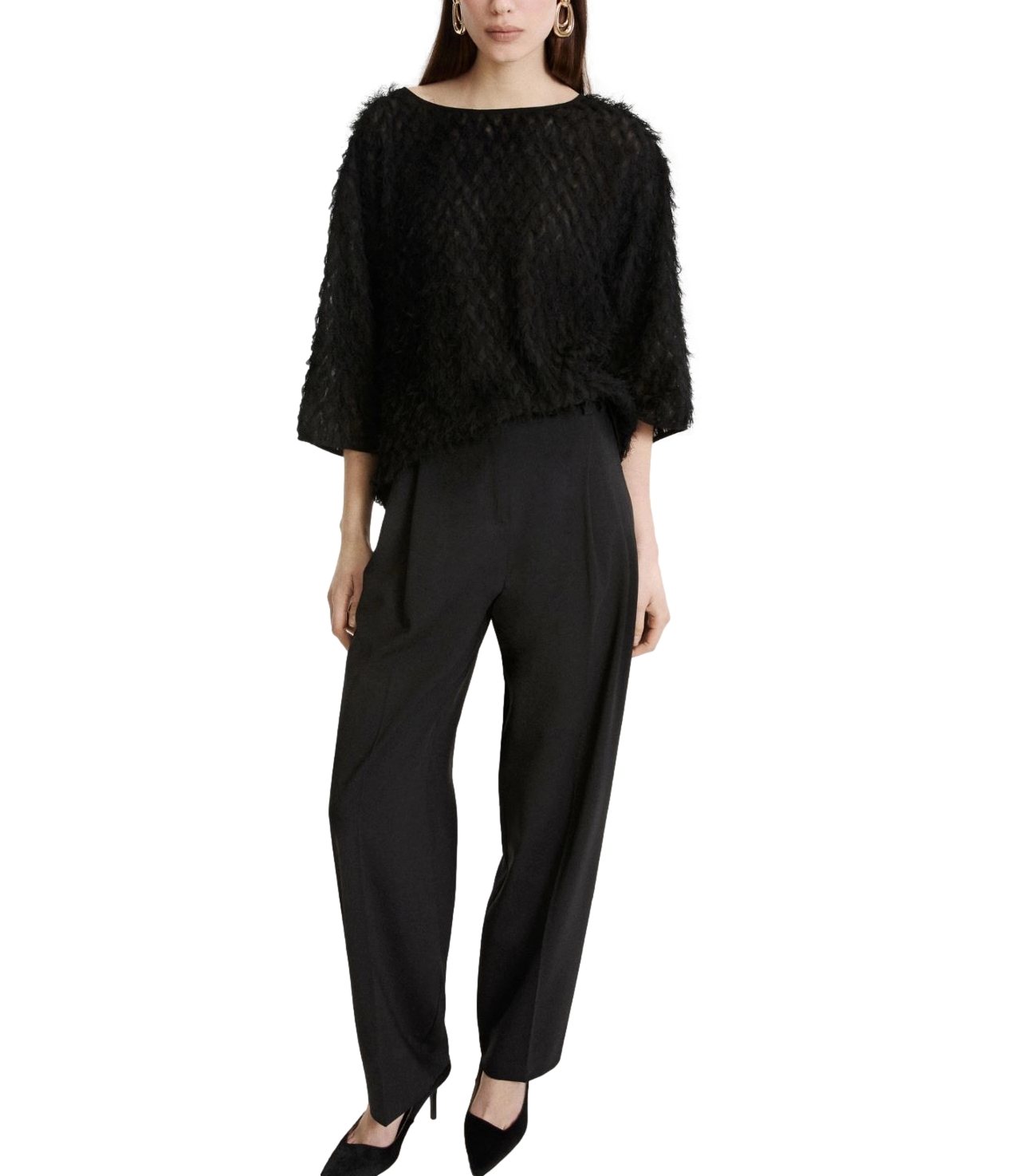 Marella Pantalone da Donna - Nero - 2623136171200