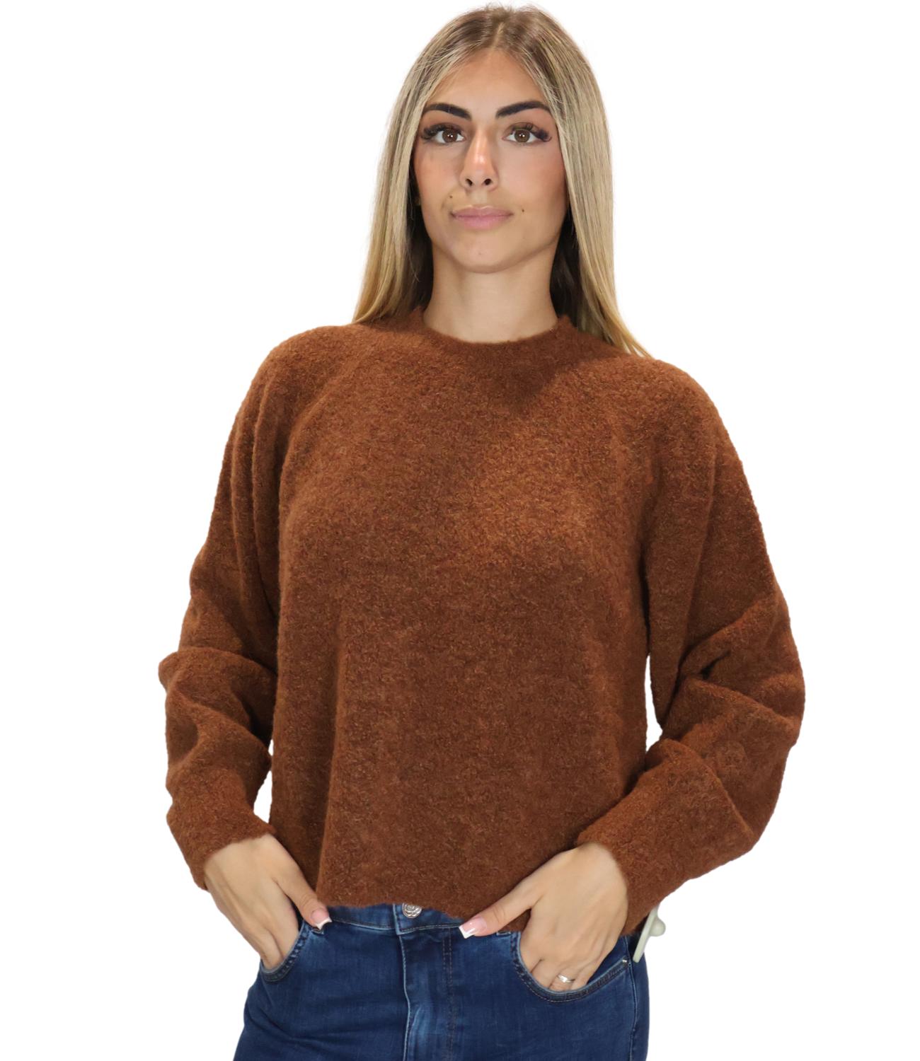 Marella Monochrome Maglia da Donna - Caramello - 2623366195200