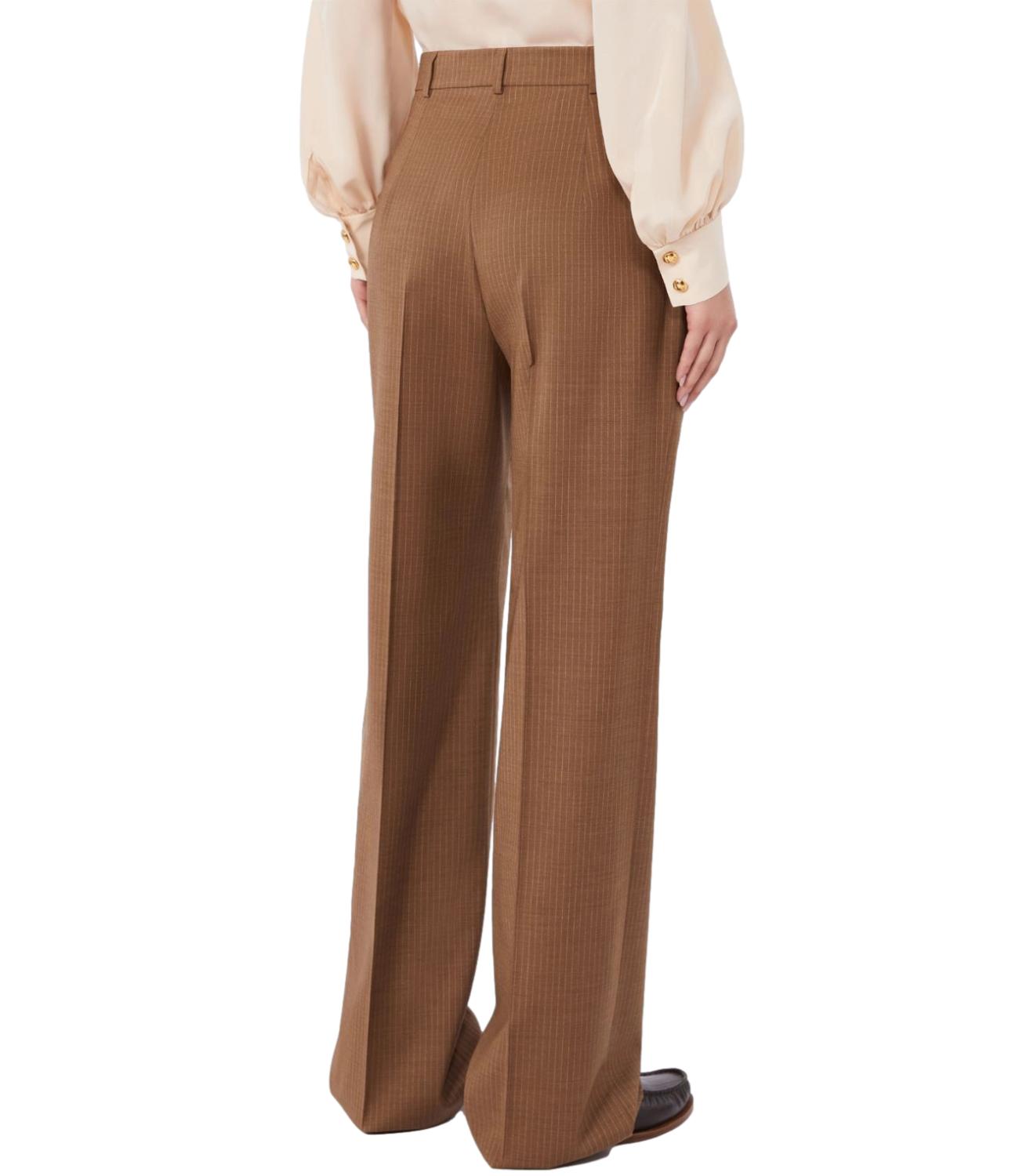 Max Mara Studio Pantalone da Donna - Cammello - 2626136041600