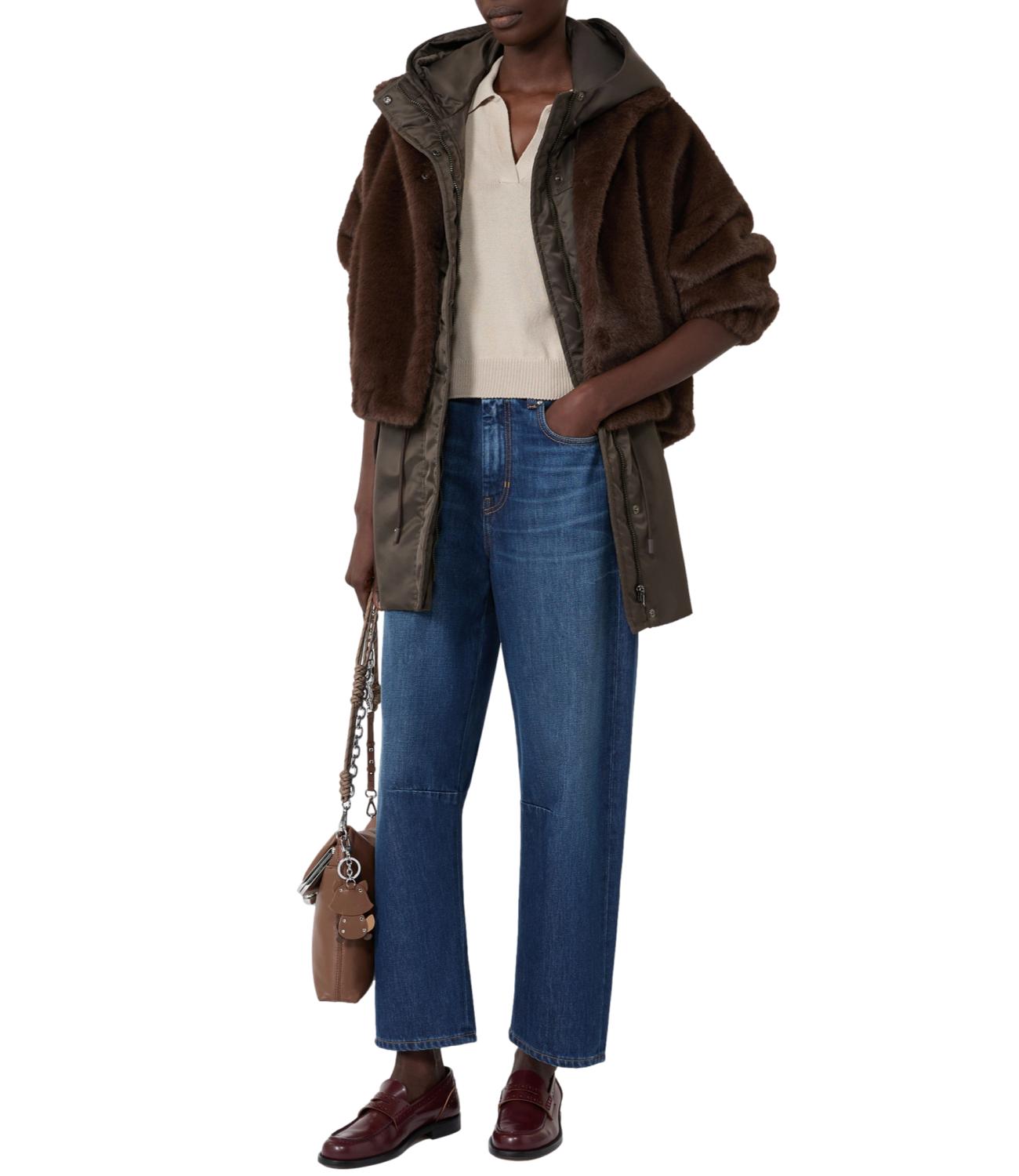 Max Mara Weekend Giaccone da Donna - Marrone - 2625086021600