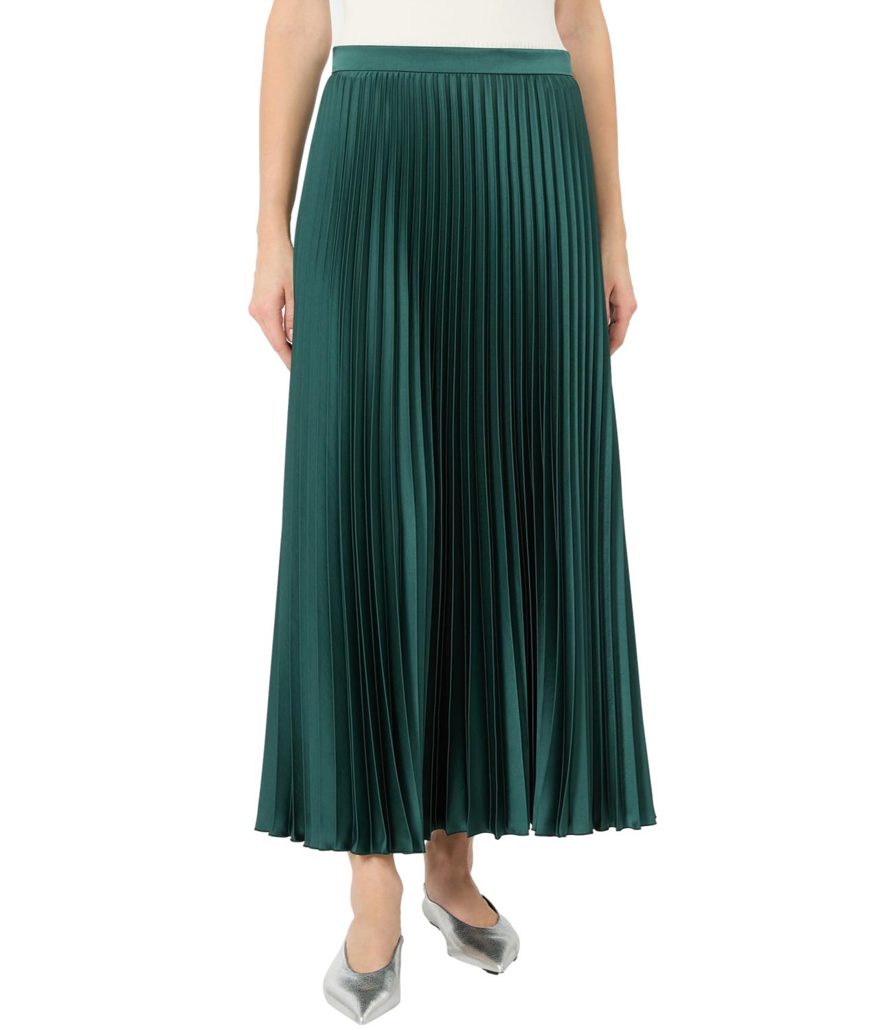 Max Mara Weekend Gonna da Donna - Verde Scuro - 2625106031600