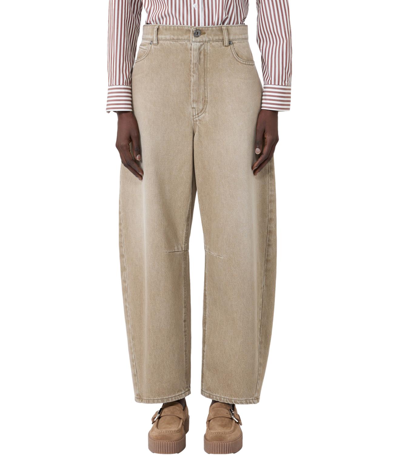 Max Mara Weekend Jeans da Donna - Beige - 2625186061600