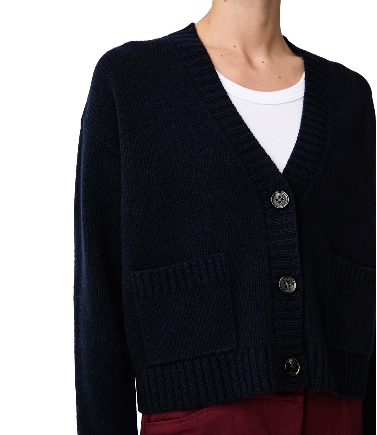 Max Mara Weekend Cardigan da Donna - Blu - 2625346102600